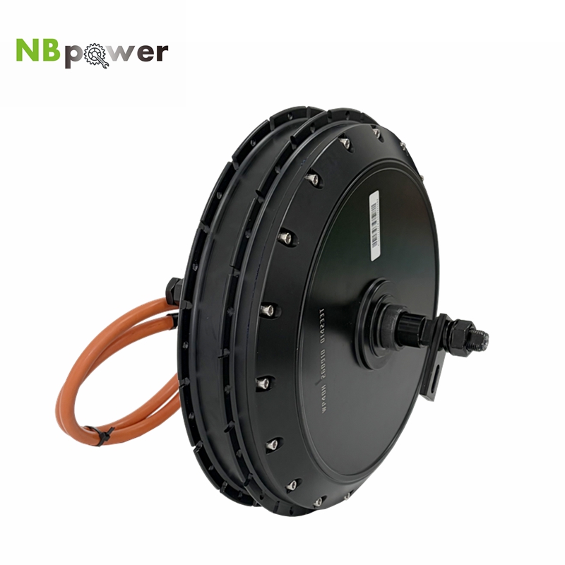 72V 8000W Brushless Hub Motor - NBpower 170/190 mm Dropout QS273 40H