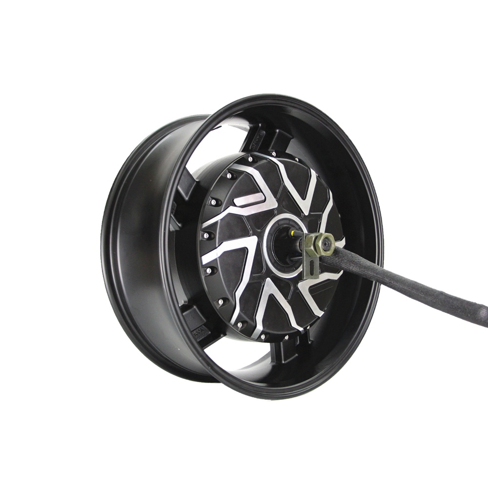 12000W 17X6.0 inç 12KW 70H V4  - 12000W Electric Motorcycle Hub Motor incelemesi ve fiyatı